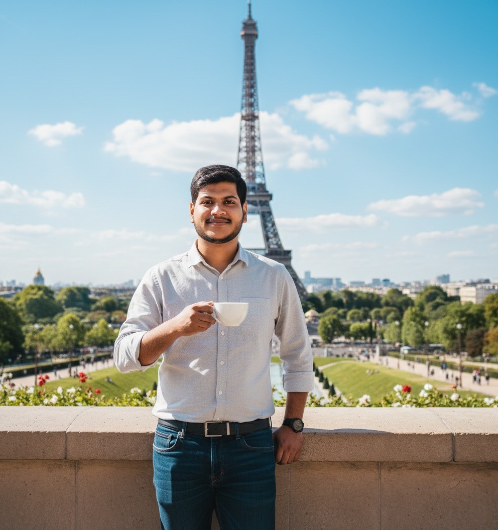 Abu Bakkar, Skyforix founder, casual portrait