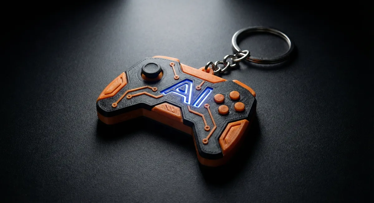 Skyforix tech inspired 3d keychain gaming ai design premium keychain solution for tech inspired 3d keychain gaming ai design